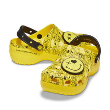 crocs Classic Platform Smiley Clog W Multi 207233-90H画像