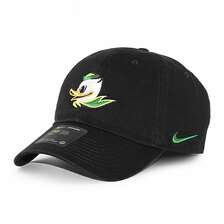 NIKE OREGON DUCKS HERITAGE 86 STRAPBACK CAP BLACK AV7523-013画像