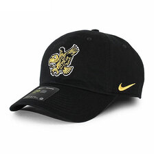 NIKE IOWA HAWKEYES HERITAGE 86 STRAPBACK CAP BLACK AV7512-013画像