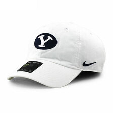 NIKE BYU COUGARS HERITAGE 86 STRAPBACK CAP WHITE AV7502-100画像