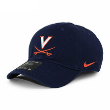 NIKE VIRGINIA CAVALIERS HERITAGE 86 STRAPBACK CAP NAVY AV7537-423画像