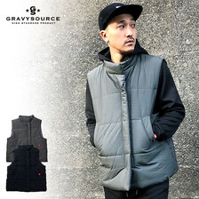 GRAVYSOURCE DOWN VEST GS21-AJK07画像