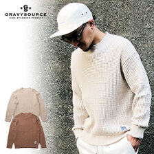 GRAVYSOURCE WAFFLE KNIT GS21-AKN02画像