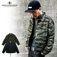 GRAVYSOURCE RELAX COACH JACKET GS21-AJK03画像