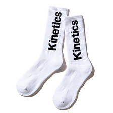 Kinetics OG LOGO SOCKS WHITE 10K002画像