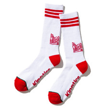 Kinetics HOOD SOCKS WHITE KS21AS02画像