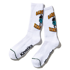 Kinetics NOT WORKING SOCKS WHITE KS21AS03画像