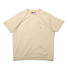 THE NORTH FACE PURPLE LABEL High Bulky H/S Pocket Tee Light Beige NT3112N画像