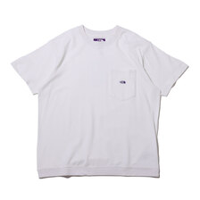 THE NORTH FACE PURPLE LABEL High Bulky H/S Pocket Tee Off White NT3112N画像