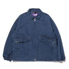 THE NORTH FACE PURPLE LABEL Denim Field Jacket Indigo NP2106N画像
