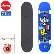 Almost Skateboards Sky Doodle FP Skateistan Youth 7.5in 10523237画像