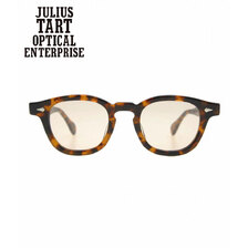 JULIUS TART OPTICAL AR 46-22 - TORTOISE / BROWN -画像