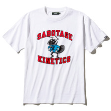 Kinetics NOT WORKING T-SHIRT WHITE KS21T06画像