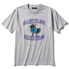 Kinetics NOT WORKING T-SHIRT GREY KS21T06画像