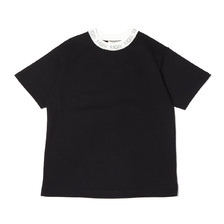 UGG リブロゴ ジャガード Tシャツ BLACK 21SS-UGTP19画像