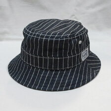 THE FLAT HEAD FN-HH002 WABASH BUCKET HAT画像