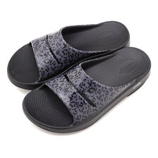 OOFOS Ooahh LUXE LEOPARD GRAY 5020021画像