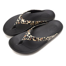 OOFOS Oolala LUXE LEOPARD BROWN 5020061画像