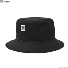 Brixton ALTON PACKBLE BUCKET HAT (BLACK) 10829画像