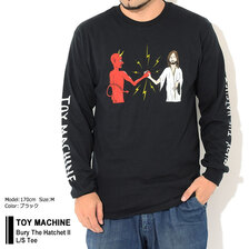 TOY MACHINE Bury The Hatchet II L/S Tee TSLTM3303画像