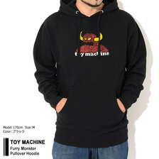 TOY MACHINE Furry Monster Pullover Hoodie SSHTM3336画像