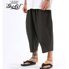 GOLD VAT DYE CHAMBRAY COCOON PANTS 21A-GL41982画像