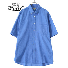 GOLD VAT DYE CHAMBRAY B.D. SHIRT 21A-GL38592画像