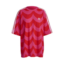 adidas Marimekko TEE VIVID RED/TEAM REAL MAGENTA H20474画像