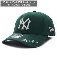 POLO RALPH LAUREN &times; NEW ERA NEW YORK YANKEES 49FORTY CAP GREEN画像
