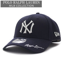 POLO RALPH LAUREN × NEW ERA NEW YORK YANKEES 49FORTY CAP NAVY画像
