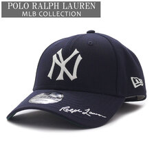 POLO RALPH LAUREN &times; NEW ERA NEW YORK YANKEES 49FORTY CAP NAVY画像