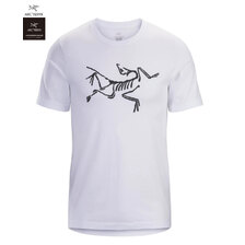 ARC'TERYX MEN'S S/S ARCHAEOPTERYX TEE white画像