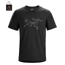 ARC'TERYX MEN'S S/S ARCHAEOPTERYX TEE black画像