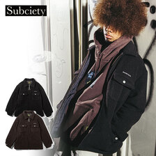 Subciety MELTON ZIP JKT 108-62699画像