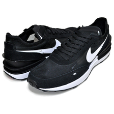 NIKE WMNS WAFFLE ONE black/white-orange DC2533-001画像