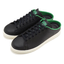 adidas STAN SMITH MULE CORE BLACK/GREEN/OFF WHITE FX5858画像