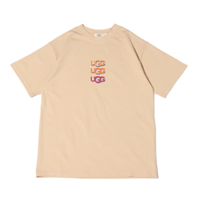 UGG トリプルカラフルロゴ Tシャツ BEIGE 21SS-UGTP22画像