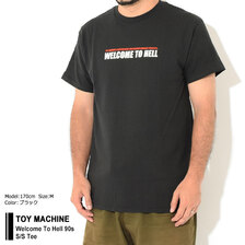 TOY MACHINE Welcome To Hell 90s S/S Tee TSSTM3325画像