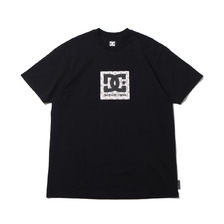 DC SHOES 21 20S BASIC PRINT SQUARESTAR SS Black DST212009画像