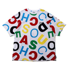 DC SHOES 21 20S WIDE ALLOVER SS White DST212006画像