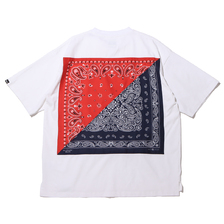 atmos &times; ELEPHANT BRAND BANDANA TEE WHITE / RED / BLUE MAT21-SM005画像