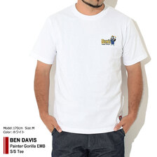 BEN DAVIS Painter Gorilla EMB S/S Tee C-1580036画像