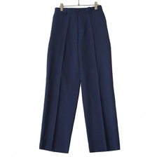 MARKAWARE FLAT FRONT TROUSERS - SUPER 120s WOOL TROPICAL - A21B-06PT01C画像