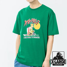 X-LARGE S/S TEE DEAD BEET GREEN 101212011050画像