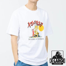 X-LARGE S/S TEE DEAD BEET WHITE 101212011050画像