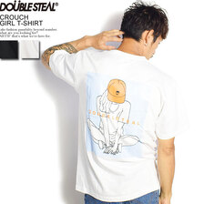 DOUBLE STEAL CROUCH GIRL T-SHIRT 912-14022画像