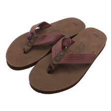 RHC Ron Herman &times; RAINBOW SANDALS Single Layer Sandals BROWN画像
