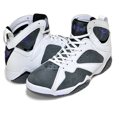 NIKE AIR JORDAN 7 RETRO FLINT white/varsity purple CU9307-100画像