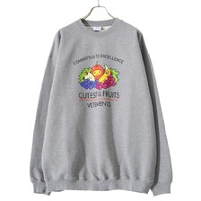 VETEMENTS CUTEST OF THE FRUITS LOGO SWEATSHIRT UA52TR690画像