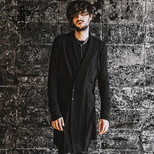 NO ID. BLACK ショールカラー切替ダブルブレストガウン 449006-677T画像